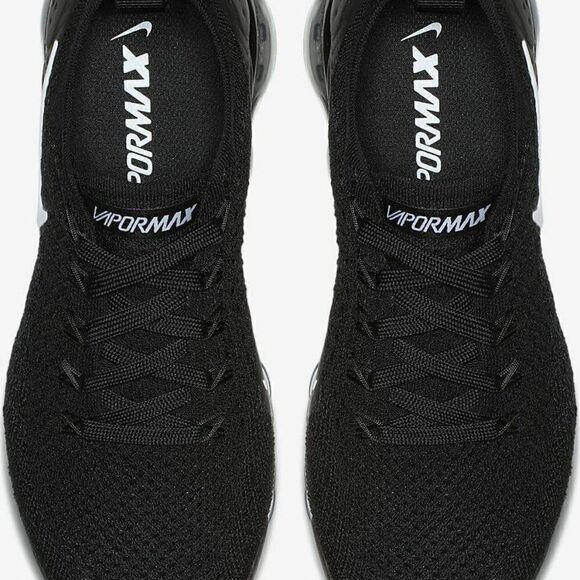 NIKE VaporMax 2 Black White Womens 8 US 942843-001 39 EUR RARE MODEL - Picture 7 of 8